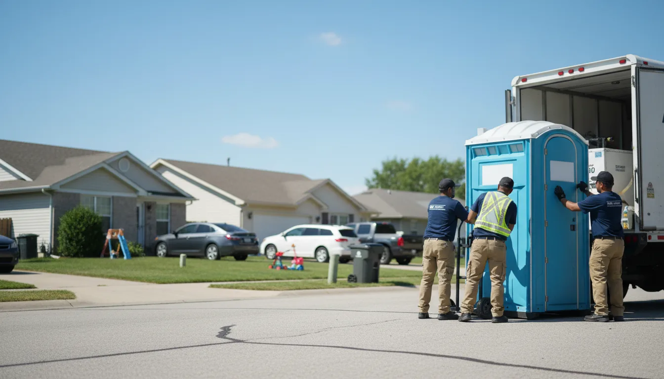 Standard Porta Potty Rentals in Hooppole, IL near me